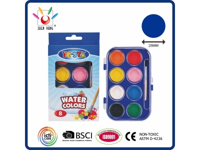 8 Watercolor In Window Box