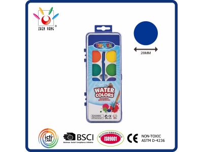 12 Watercolor In Shrink Wrapped