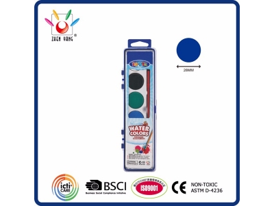 6 Watercolor In Shrink Wrapped